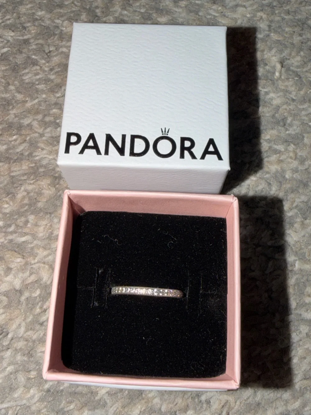 Hearts Of Pandora Ring With Cubic Zirconia / Sterling Silver - Picture 5 of 11